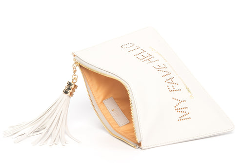 Love Australia? Gorgeous women's "My Fave Hello" clutch, pouch to complete your look. Clutches with messages, evening & day styles, perfect gifts.
