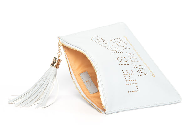 Dunsborough, Yallingup, Margaret River Region gorgeous women's "Life Is Better With You" clutch, pouch to complete your look. Clutches with messages, evening & day styles, perfect gifts.