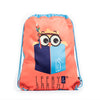 Art series drawstring bag with cute Indian owl design for carrying your wet swimwear, beach towel, books, sporting needs and a variety of your other favourite items. Use at school or home on the weekend!